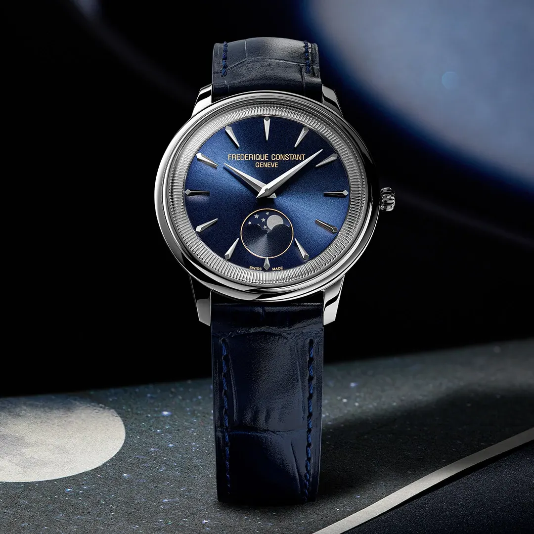 Classics Moneta Moonphase Watch FC-206N3S6 | Frederique Constant